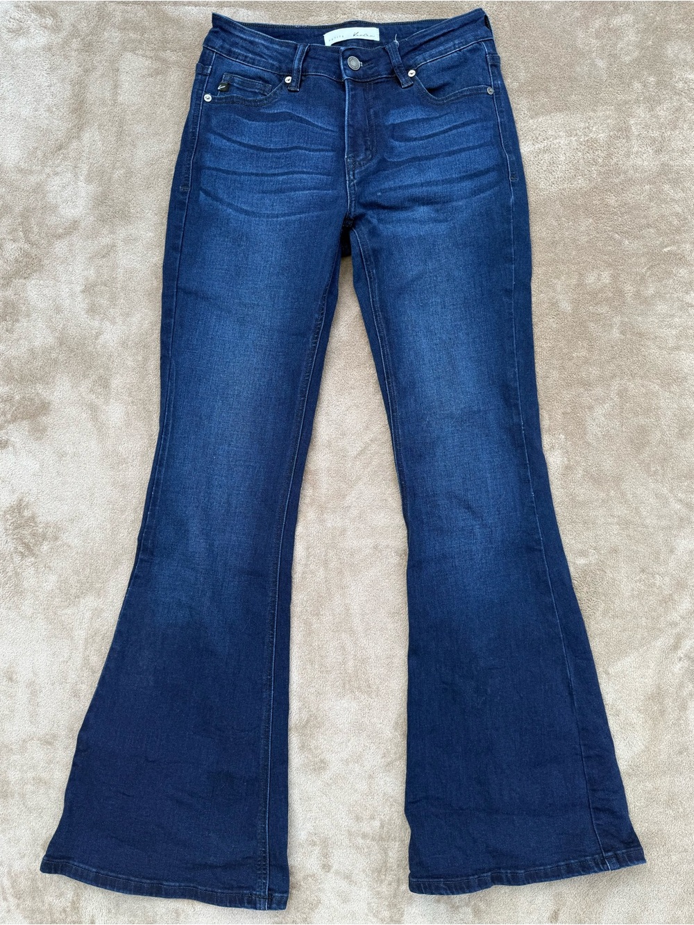 KanCan Dark Blue Flare Jeans